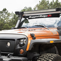 Rugged Ridge 07-18 ג'יפ רנגלר JK Elite Fast Track שמשה קדמית מתלה בר עם מוט צולב