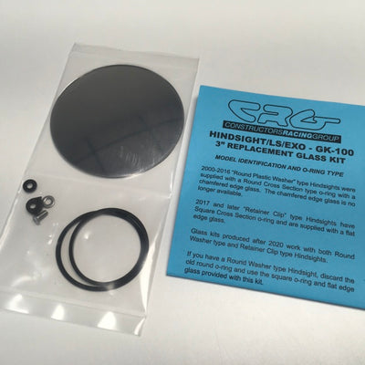 ערכת זכוכית עגולה להחלפה בגודל 3 אינץ' CRG