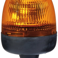 Hella Rota קומפקטי 12V Amber Lens Beacon עם תושבת מוט גמיש