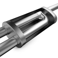 MagnaFlow 07-18 ג'יפ רנגלר JK Overland סדרה מערכת פליטה סרן-גב