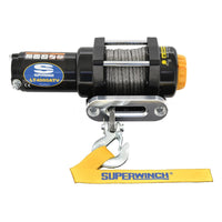 Superwinch 4000 LBS 12V DC 3/16in x 50ft חבל סינטטי LT4000 כננת