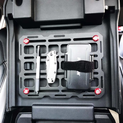 BuiltRight Industries 16 אינץ' x 23.5 אינץ' לוח הרכבה פלדה Tech Plate - שחור