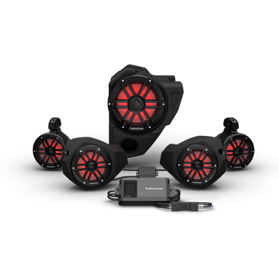 מערכת שמע של Rockford Fosgate 14+ RZR Stage-4 עבור פיקוד נסיעה (Gen-3)