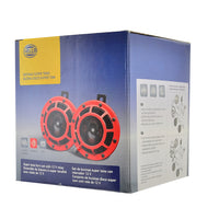 Hella Supertone Horn Kit 12V 300/500HZ אדום (003399803 = 003399801)