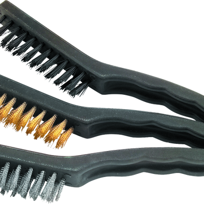 BikeMaster סט מברשות ניילון/תיל 3 יחידות