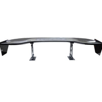 ספוילר סיבי פחמן NRG - אוניברסלי (59 אינץ') לוחות קצה גדולים של לוגו NRG