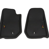 Lund 07-10 Jeep Wrangler Catch-All Xtreme Frnt Floor Liner - שחור (2 יחידות)