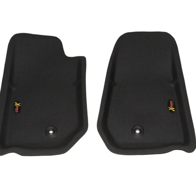 Lund 07-10 Jeep Wrangler Catch-All Xtreme Frnt Floor Liner - שחור (2 יחידות)