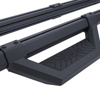 Deezee 99-23 שברולט/GMC/Dodge/Ford משאית בגודל מלא Hex Cast -Super Cab Steps Side (Txt Blk)