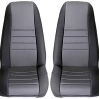 כיסויי מושבים קדמיים ניאופרן Rugged Ridge 97-02 Jeep Wrangler TJ