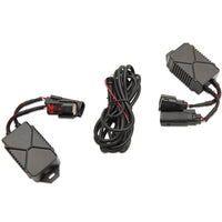 Raxiom 18-22 ג'יפ רנגלר JL/JT 9 אינץ' פנסי LED עם DRL ודיור הילה שחור (עדשה שקופה)