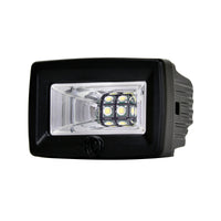 KC HiLiTES C-Series C2 LED 2 אינץ'. אזור גיבוי Flood Light 20w (מערכת Pair Pack) - שחור