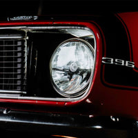 KC HiLiTES 97-06 Jeep TJ/Univ. 7 אינץ'. Gravity LED H4 DOT מאושר החלפה. פנס חזית (מערכת חבילה זוגית)