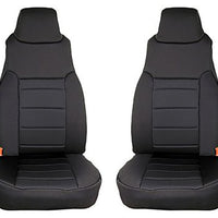 כיסויי מושבים קדמיים ניאופרן Rugged Ridge 97-02 Jeep Wrangler TJ