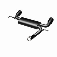 MagnaFlow 07-17 ג'יפ רנגלר JK 3.8/3.6 ל' יציאה אחורית כפולה מפוצלת סרן שחור אגזוז אחורי