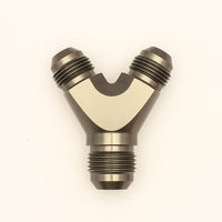 DeatschWerks 8AN זכר התלקחות + 8AN זכר התלקחות ל-10AN זכר התלקחות Y בלוקים