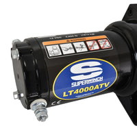 Superwinch 4000 LBS 12V DC 3/16in x 50ft חבל סינטטי LT4000 כננת