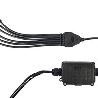 KC HiLiTES C-Series RGB LED אורות סלע ערכת (כולל חיווט) - סט של 6