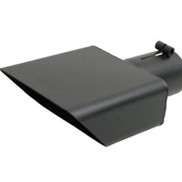 קצה גיבסון מלבן ספורט - שמאל - אורך 6x2.75 אינץ' OD/2.5 אינץ'/אורך 6 אינץ' - קרמיקה שחורה