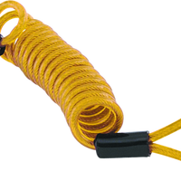 Bully Lock Disc Reminder 4in Lock - צהוב