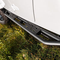 Rampage 20-22 Jeep Gladiator SRS Sidebar Rock Crawler Steps - שחור