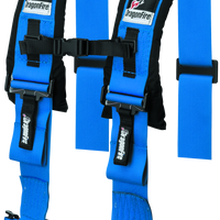 רתמת מירוצי DragonFire- H-Style- 4-Point- 3in Buckle- כחול