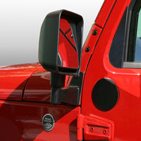 Rugged Ridge 07-18 ג'יפ רנגלר JK צלחות מילוי מראה שחורות