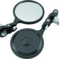BikeMaster Barend Mirror מתקפל 7/18 אינץ' כידון - זוג - שחור