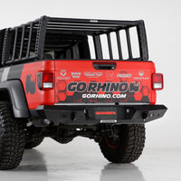 Go Rhino 20-22 Jeep Gladiator JT Trailine אחורי ברוחב מלא - Tex. Blk