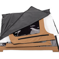 השתוללות 1997-2006 ג'יפ רנגלר(TJ) ערכת גג רכה ללא מסגרת - ספייס