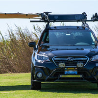 KC HiLiTES SlimLite 6 אינץ'. LED אור 50w Spot Beam (מערכת Pair Pack) - שחור