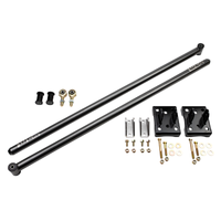 Wehrli 2020+ Duramax DCLB/CCLB 68in Traction Bar Kit - שחור מבריק