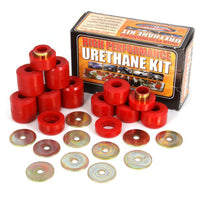 ערכת הרכבה לגוף רכס קשוח אדום 22 חלקים 97-06 TJ