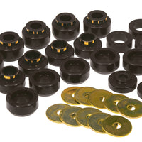 Prothane 87-96 ג'יפ רנגלר תושבת גוף - שחור