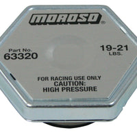כובע רדיאטור Moroso Racing - 19-21lbs