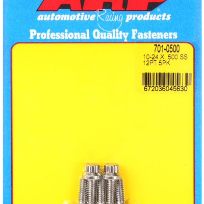 ברגי ARP 10-24 x .500 12pt SS