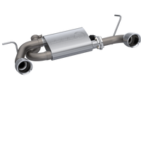 QTP 07-18 ג'יפ רנגלר 3.6L/3.8L 304SS Screamer Axile Backe with 4in Tips