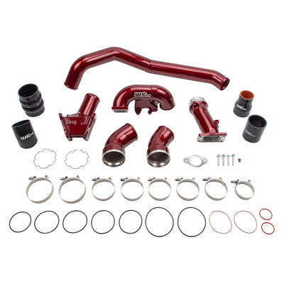 Wehrli 06-07 GMC/שברולט 6.6L Duramax Stage 1 High Flow Intake Kit - לבן מבריק