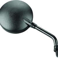 BikeMaster Round Mirror 6in Stem -10mm - שחור