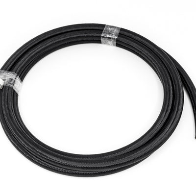 DeatschWerks 10AN שחור ניילון קלוע צינור PTFE 10 רגל