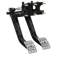 דוושת Wilwood מתכווננת-Trubar כפולה - בלם / מצמד - Rev. Swing Mount - 5.1:1