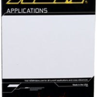 AEM 2-3/4in x 6-7/8in Oval Dryflow Filter