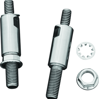 מתאמי מראה מוגבהת של Kuryakyn דגמים מטריים (לא כולל ימאהה) כרום