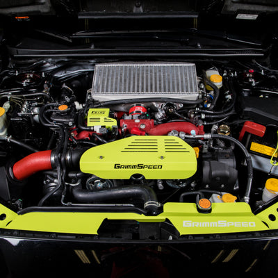 Grimm Speed ​​סובארו אימפרזה/WRX/STI/Legacy/Forester/BRZ קשירת סוללה קלה - ירוק ניאון