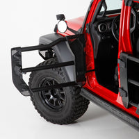 Go Rhino Jeep 18-21 Wrangler JLU/20-21 Gladiator JT Trailline החלפת דלת צינור קדמי