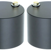 RockJock JL Bump Stop Kit אחורי עם חומרת מרווחי אלומיניום בילט