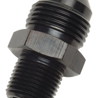 ראסל ביצועים -10 AN to 1/2in NPT Straight Flare to Pipe (שחור)