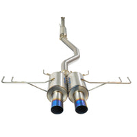 הערה 2017+ הונדה סיוויק Type-R FK8 אגזוז מלא טיטניום Cat-Back