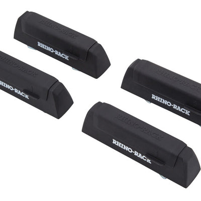 Rhino-Rack בסיס רגל וכיסוי מהיר להרכבה עם חומרה - 4 יחידות