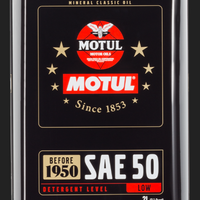 Motul Classic SAE 50 Oil - 2L - יחיד